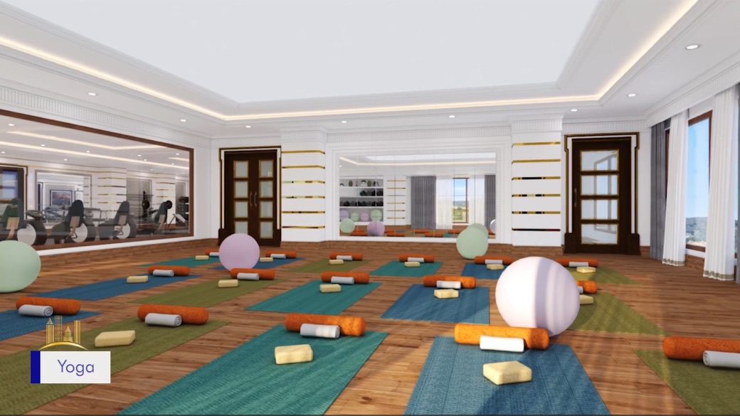 Yoga and meditation deck
